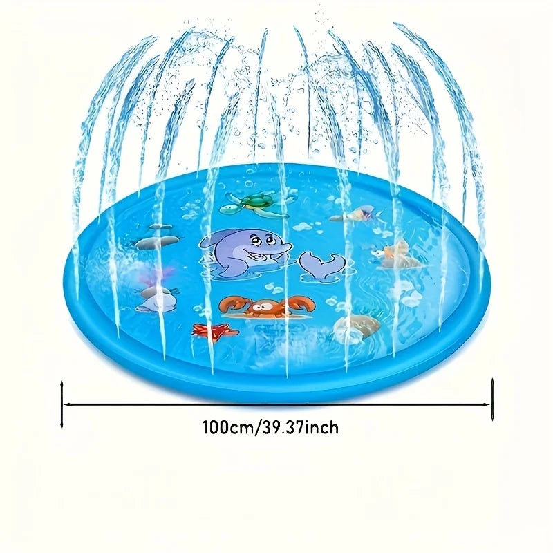 Durable Outdoor Pet Bath Basin with Water Spray & Anti-Slip Surface 2