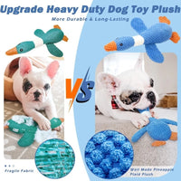 Durable Plush Goose Toy for Dogs and Cats – Interactive Chew & Squeak 2
