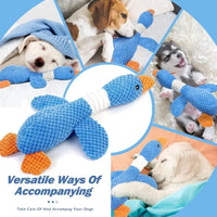 Durable Plush Goose Toy for Dogs and Cats – Interactive Chew & Squeak 5