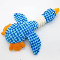 Durable Plush Goose Toy for Dogs and Cats – Interactive Chew & Squeak 6
