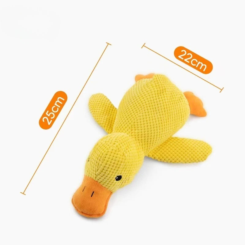 Durable Plush Goose Toy for Dogs and Cats – Interactive Chew & Squeak 7