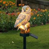ECOOWL – Decorative Solar Owl Outdoor Light for Garden Decoration 0
