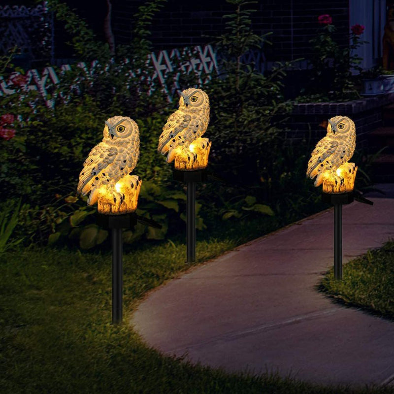 ECOOWL – Decorative Solar Owl Outdoor Light for Garden Decoration 4