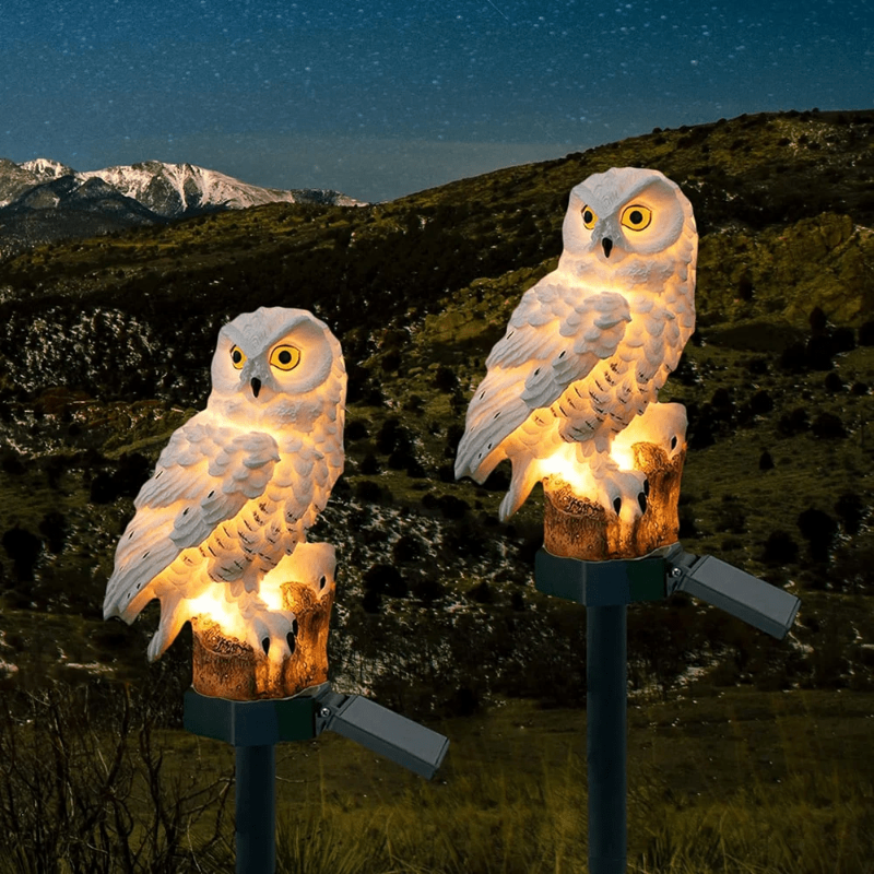ECOOWL – Decorative Solar Owl Outdoor Light for Garden Decoration 5