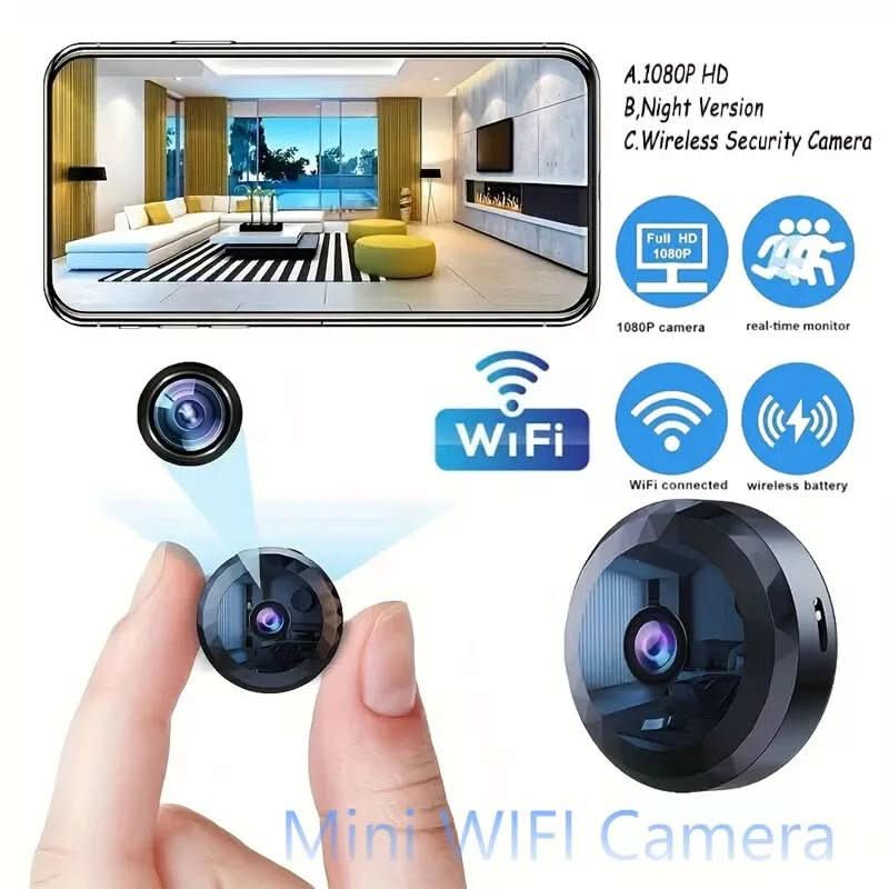 EYECORE MINI - 1080P HD Wireless Security Camera With Night Vision & Motion Detection 0