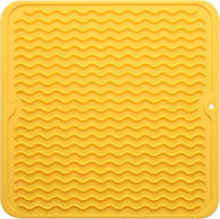 Eco-Conscious Silicone Dish Drying Mat - Heat Resistant Kitchen Drying Mat 15