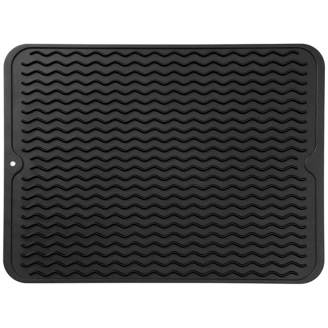 Eco-Conscious Silicone Dish Drying Mat - Heat Resistant Kitchen Drying Mat 17