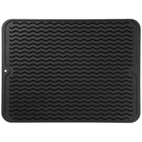 Eco-Conscious Silicone Dish Drying Mat - Heat Resistant Kitchen Drying Mat 17
