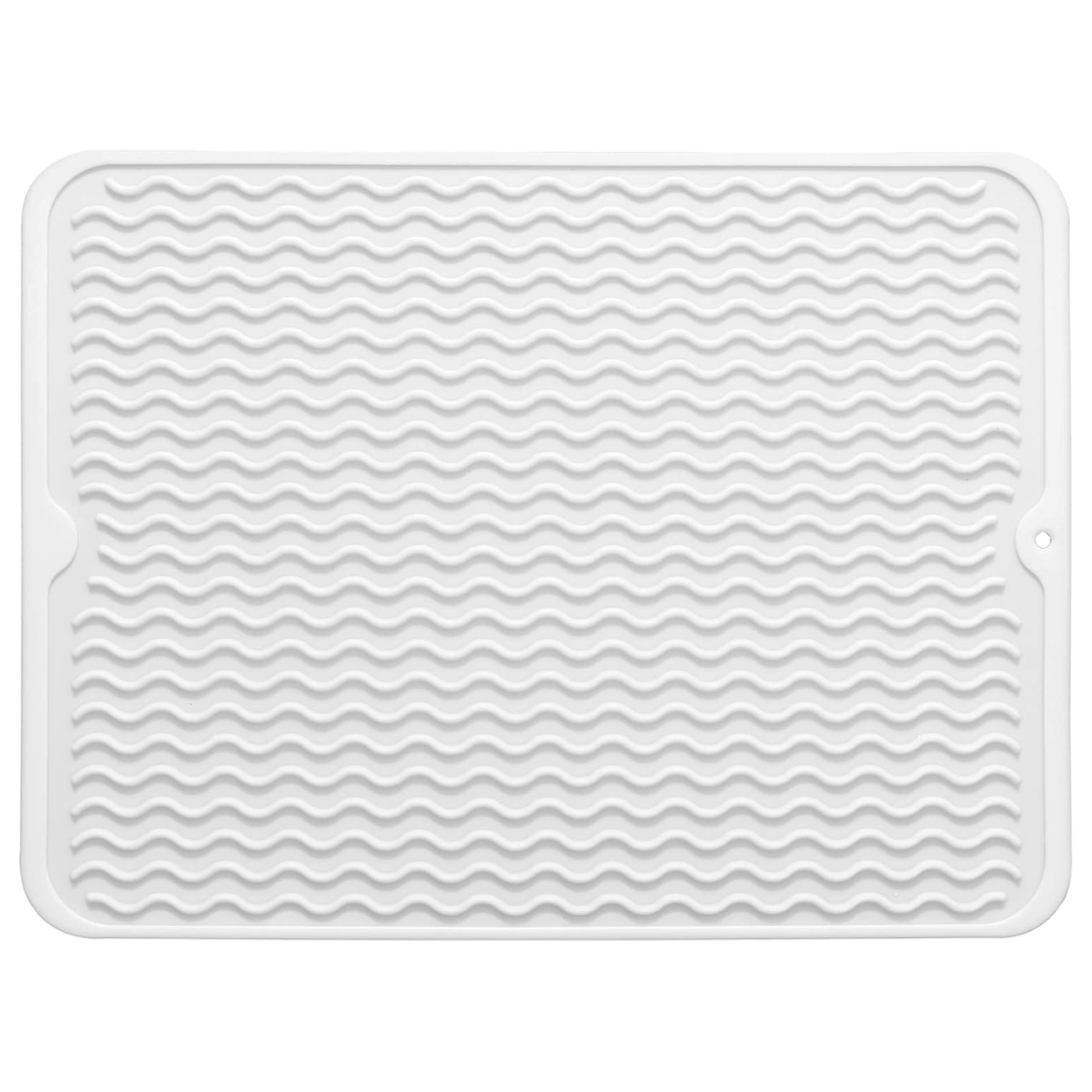 Eco-Conscious Silicone Dish Drying Mat - Heat Resistant Kitchen Drying Mat 18