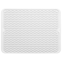 Eco-Conscious Silicone Dish Drying Mat - Heat Resistant Kitchen Drying Mat 18
