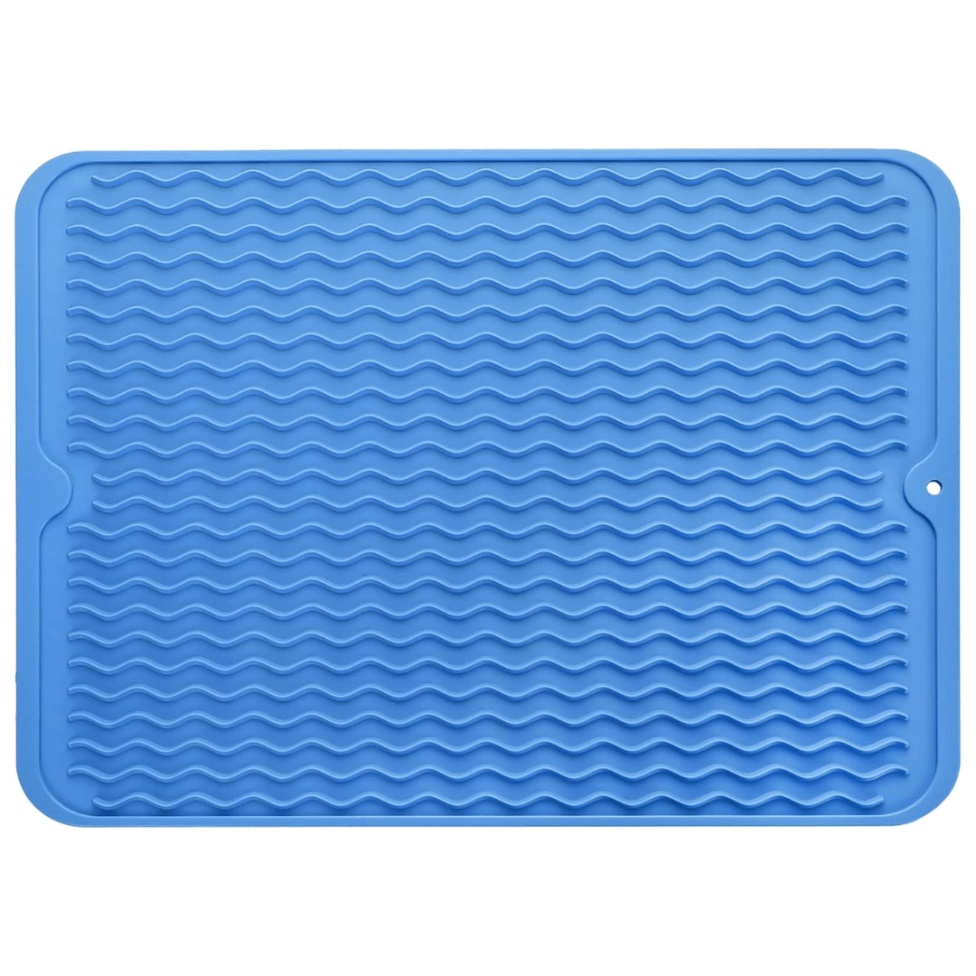 Eco-Conscious Silicone Dish Drying Mat - Heat Resistant Kitchen Drying Mat 21