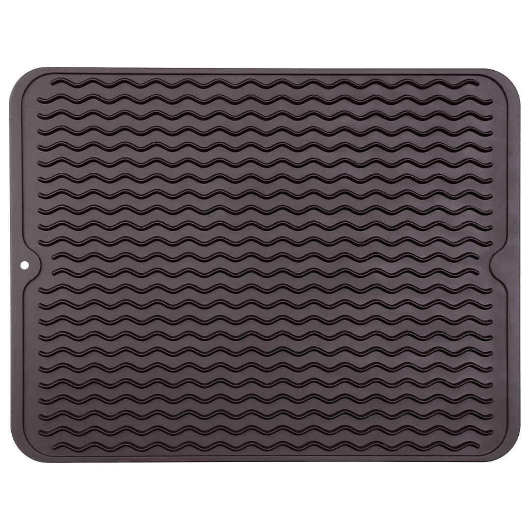 Eco-Conscious Silicone Dish Drying Mat - Heat Resistant Kitchen Drying Mat 28