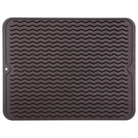 Eco-Conscious Silicone Dish Drying Mat - Heat Resistant Kitchen Drying Mat 28
