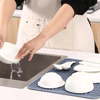 Eco-Conscious Silicone Dish Drying Mat - Heat Resistant Kitchen Drying Mat 3
