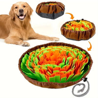 Eco-Friendly Snuffle Mat for Dogs - Foldable Slow Feeding Training Pad 0
