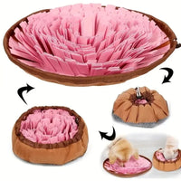 Eco-Friendly Snuffle Mat for Dogs - Foldable Slow Feeding Training Pad 2