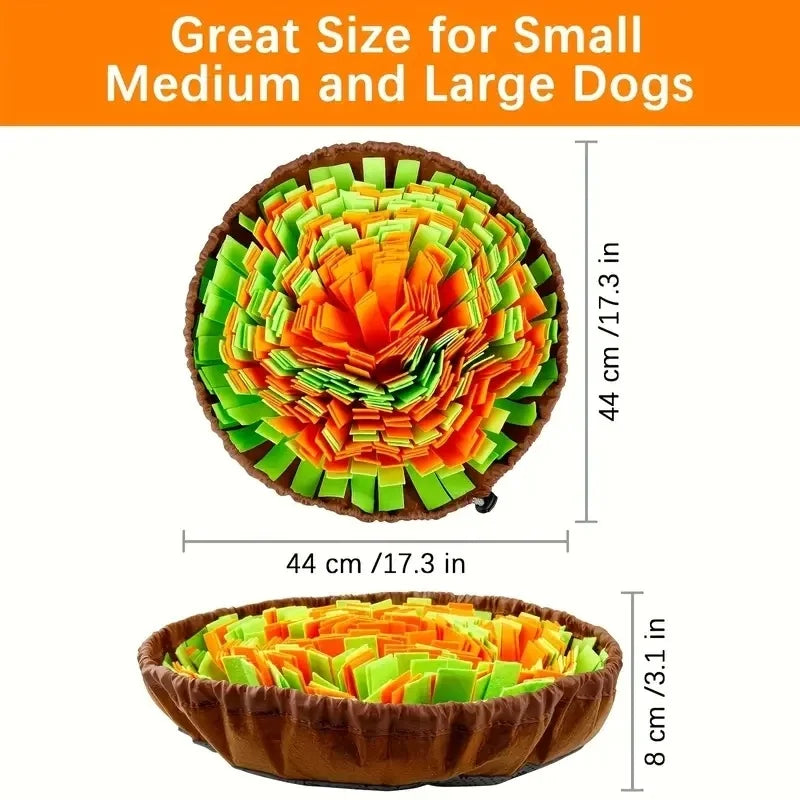 Eco-Friendly Snuffle Mat for Dogs - Foldable Slow Feeding Training Pad 5
