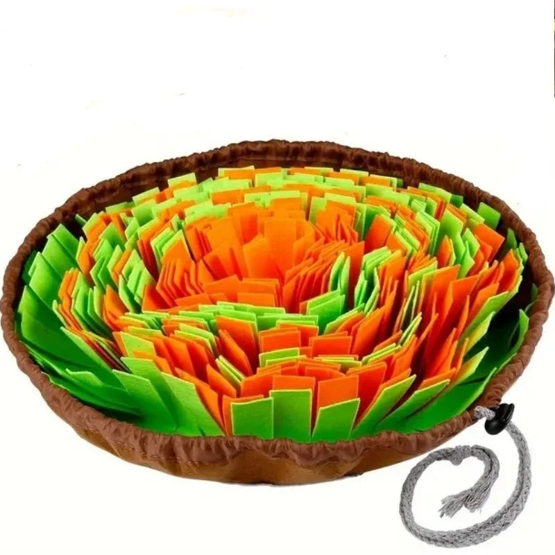Eco-Friendly Snuffle Mat for Dogs - Foldable Slow Feeding Training Pad 7