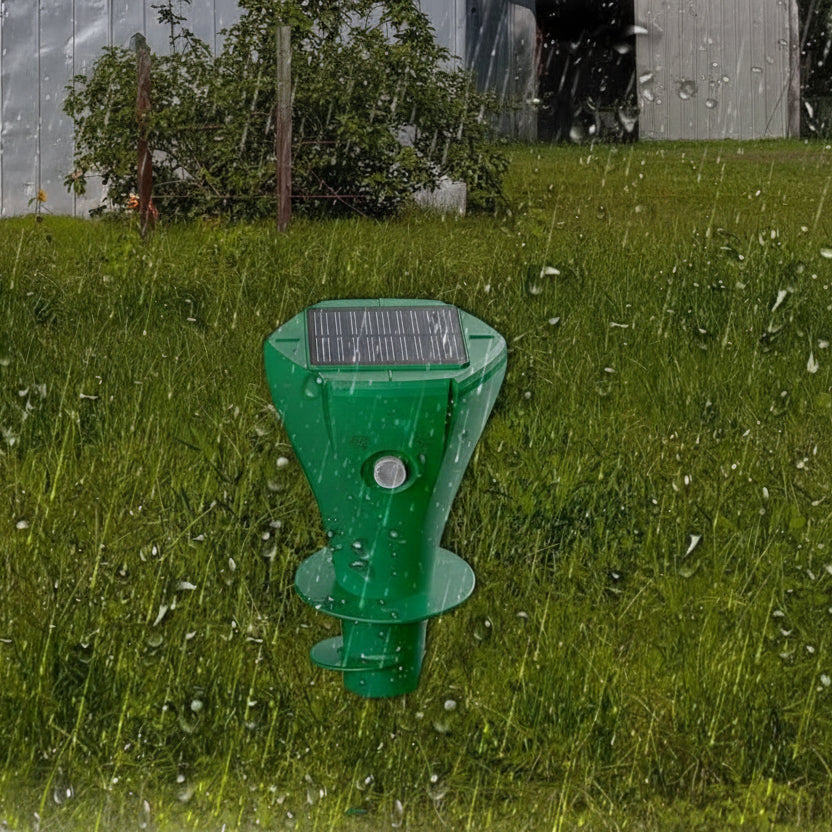 EcoGuard - Solar Mole Repeller with Vibration, Weather-Resistant, Silent Operation 5