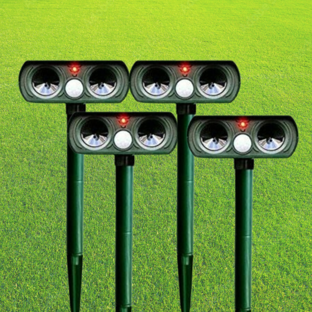 EcoGuard - Ultrasonic Deer Repellent & Cat Deterrent for Gardens 0