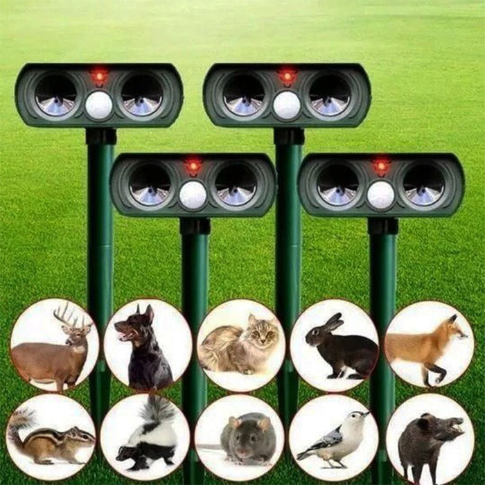EcoGuard - Ultrasonic Deer Repellent & Cat Deterrent for Gardens 1