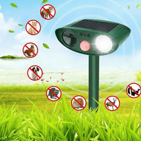 EcoGuard Ultrasonic Deer Repeller - Solar Powered Motion Activated Deterrent, Pack of 4 2