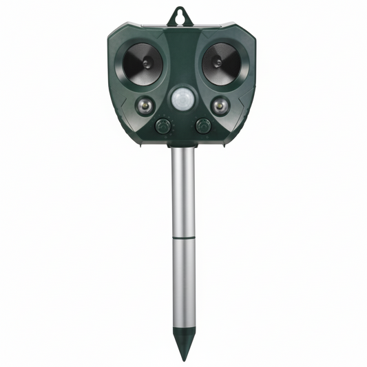 EcoGuard Ultrasonic Solar-Powered Bird & Pest Repeller with Motion Sensor 0