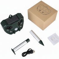 EcoGuard Ultrasonic Solar-Powered Bird & Pest Repeller with Motion Sensor 2