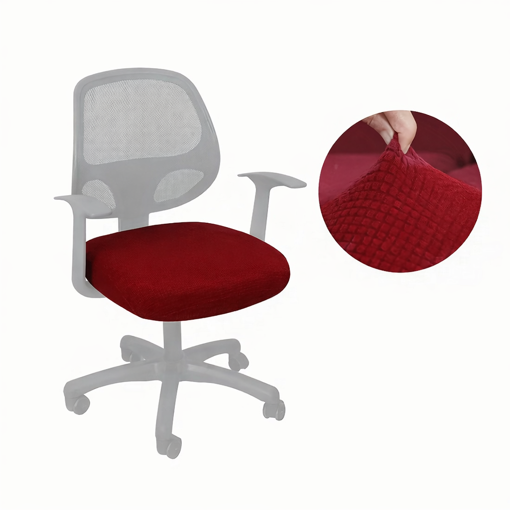 OFFICEGUARD – Elastic Split Cover for Clean, Protected Seating