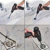 Electric Drain Snake - 59 Plumbing Snake for Efficient Clog Removal 5