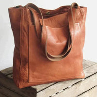 Elegant Black Shoulder Bag - Durable PU Leather with Adjustable Strap for Organized Essentials 0