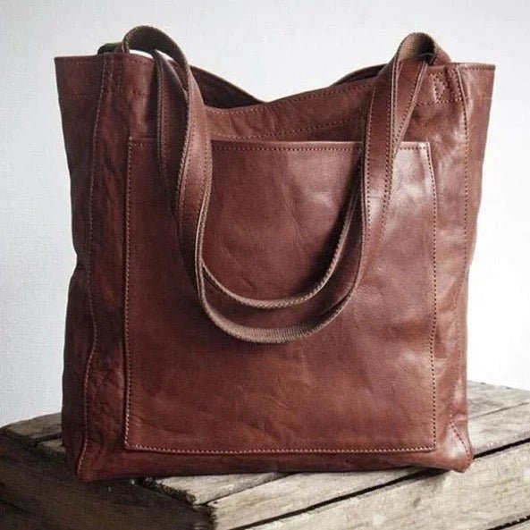 Elegant Black Shoulder Bag - Durable PU Leather with Adjustable Strap for Organized Essentials 3