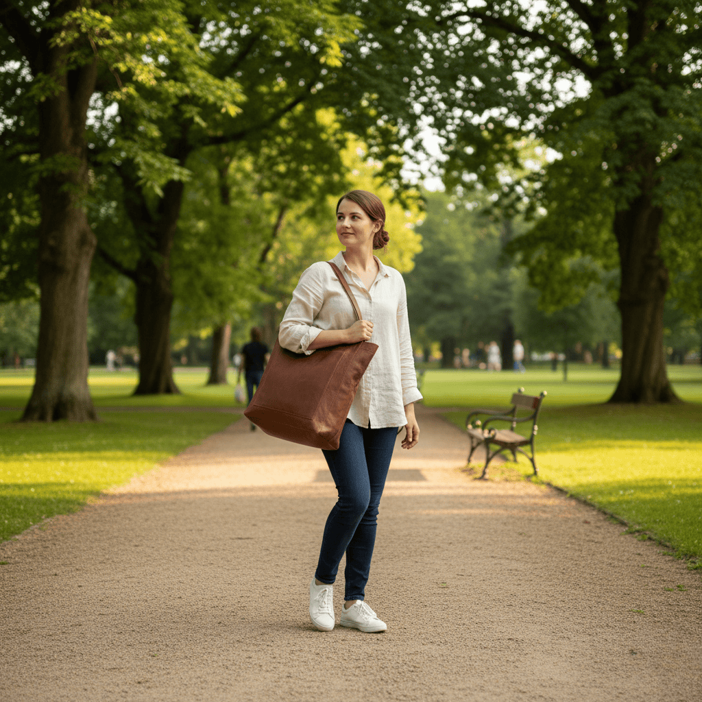 Elegant Black Shoulder Bag - Durable PU Leather with Adjustable Strap for Organized Essentials 5