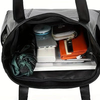 Elegant Retro Leather Shoulder Bag - Spacious PU Leather Design for Everyday Use 4