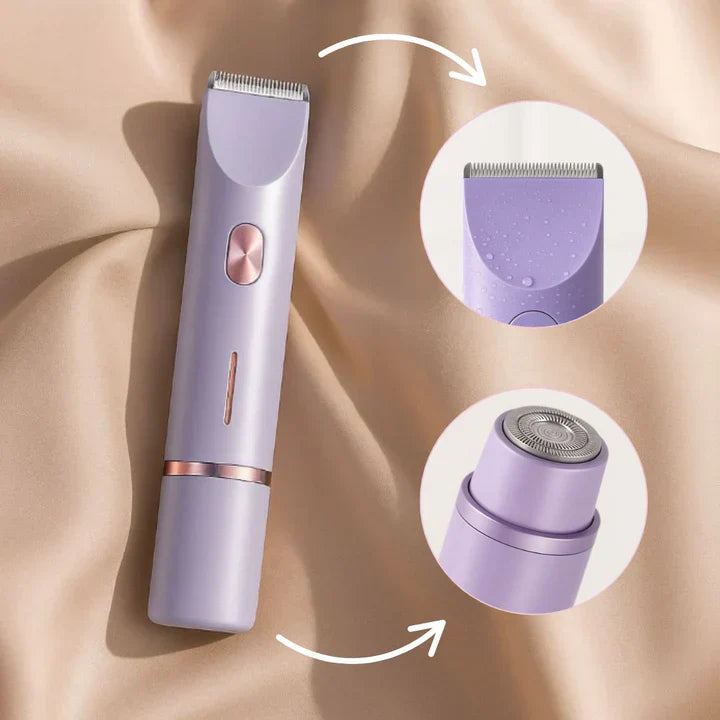 PUREGLIDE – Dual Head Shaver for Precise and Comfortable Grooming
