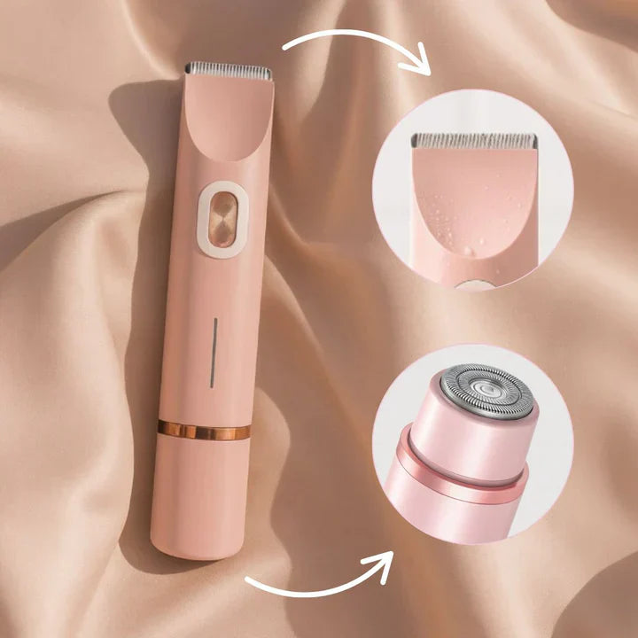 PUREGLIDE – Dual Head Shaver for Precise and Comfortable Grooming
