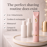 PUREGLIDE – Dual Head Shaver for Precise and Comfortable Grooming
