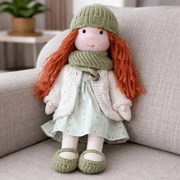 Elora – Handmade Waldorf Doll Made of Cotton for Creative Play 0