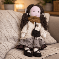 Elora – Handmade Waldorf Doll Made of Cotton for Creative Play 11