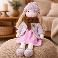 Elora – Handmade Waldorf Doll Made of Cotton for Creative Play 14