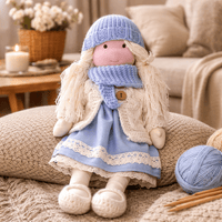 Elora – Handmade Waldorf Doll Made of Cotton for Creative Play 18