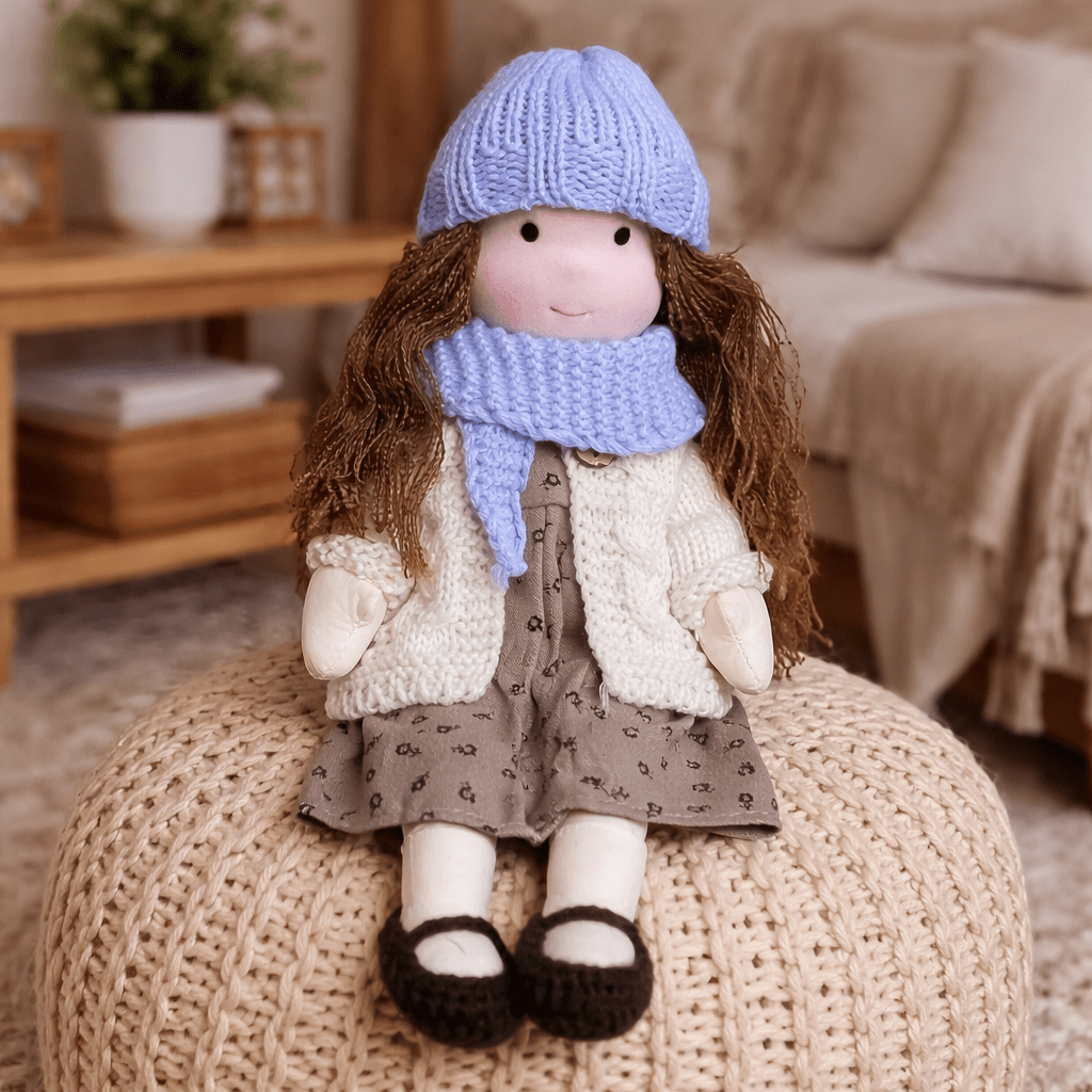 Elora – Handmade Waldorf Doll Made of Cotton for Creative Play 3