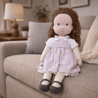 Elora – Handmade Waldorf Doll Made of Cotton for Creative Play 31
