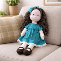 Elora – Handmade Waldorf Doll Made of Cotton for Creative Play 33