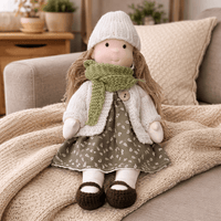 Elora – Handmade Waldorf Doll Made of Cotton for Creative Play 5