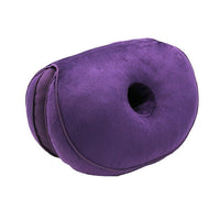 Ergonomic Orthopedic Seat Cushion for Back and Tailbone Support, Black 6