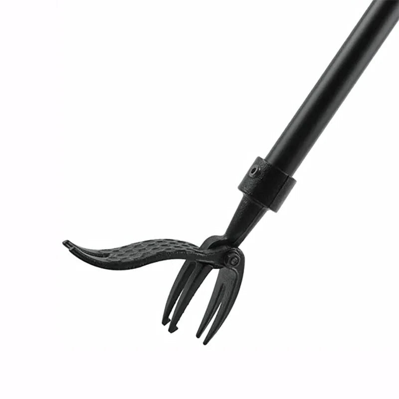 Ergonomic Stainless Steel Weed Puller Tool with Adjustable Long Handle 4