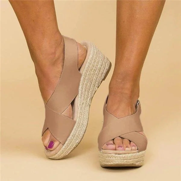 ELEVALIX – Bequeme Keilsandalen für mühelosen Sommerstil