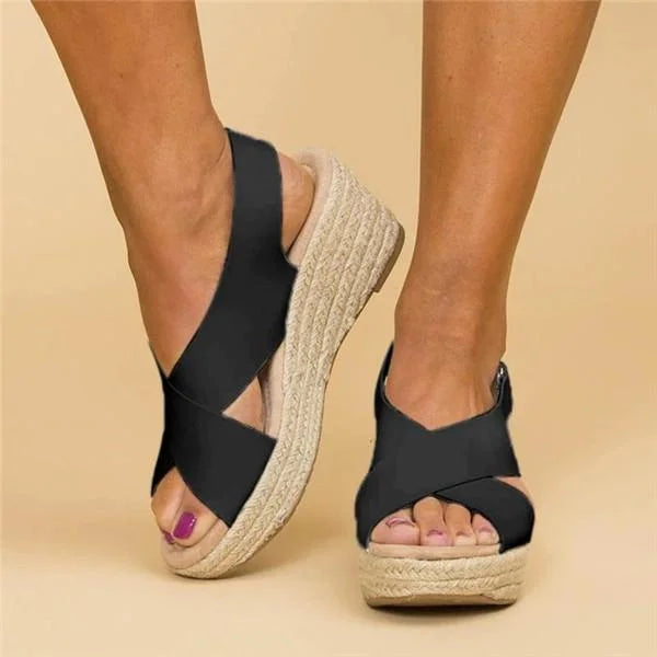 ELEVALIX – Bequeme Keilsandalen für mühelosen Sommerstil