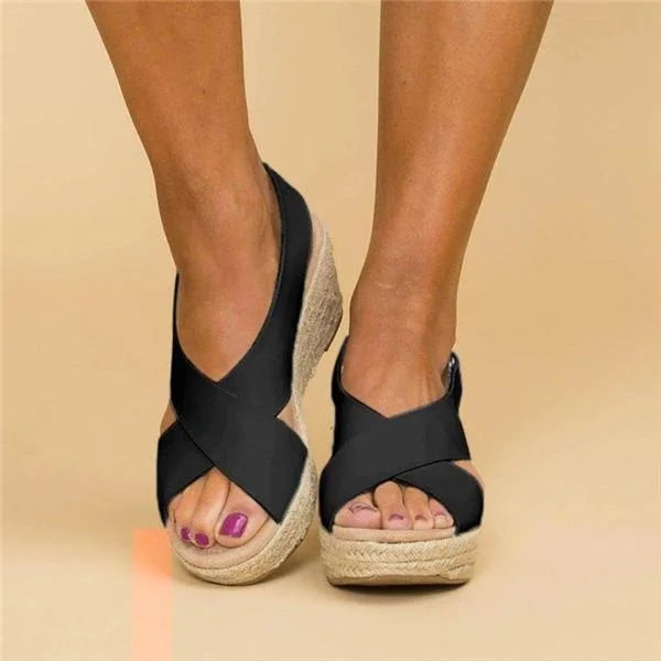 ELEVALIX – Bequeme Keilsandalen für mühelosen Sommerstil